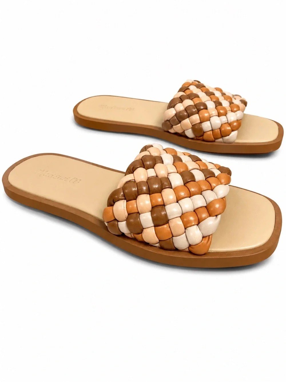 Madewell padding gold multi